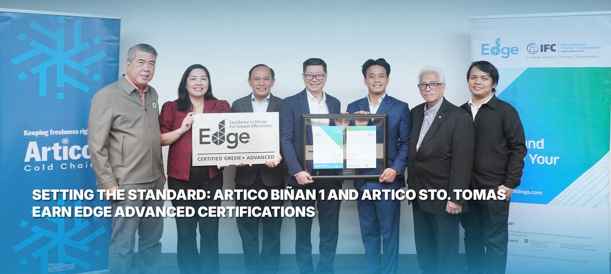 Artico Cold Chain ISO Certification